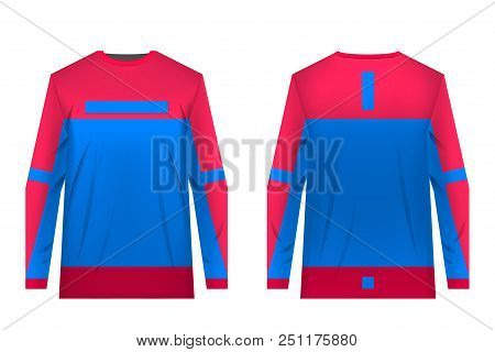 Templates Of Sportswear Designs For Sublimation Printing. Uniforms For Competitions, Team Games, Cor