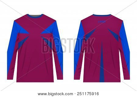 Templates Of Sportswear Designs For Sublimation Printing. Uniforms For Competitions, Team Games, Cor