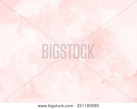Pink watercolor background texture - soft abstract aquarel pattern