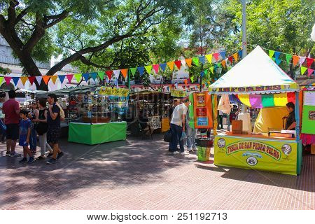 San Pedro Telmo Fair In Buenos Aires, Argentina