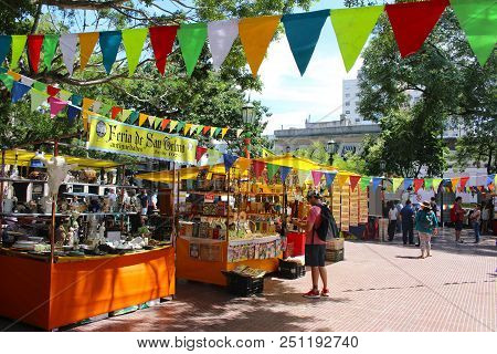 San Pedro Telmo Fair In Buenos Aires, Argentina