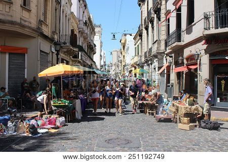 San Pedro Telmo Fair In Buenos Aires, Argentina