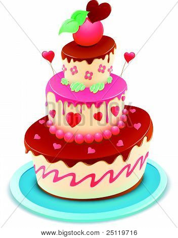 gâteau hiérarchisé