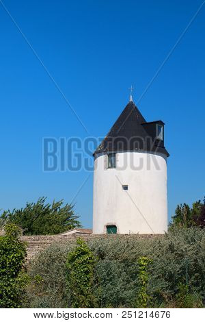 Ile de RÃ© old windmill in village Loix