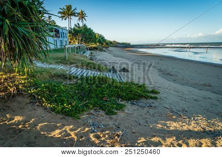 Bundaberg Beach In Queensland, Australia, In The Summer