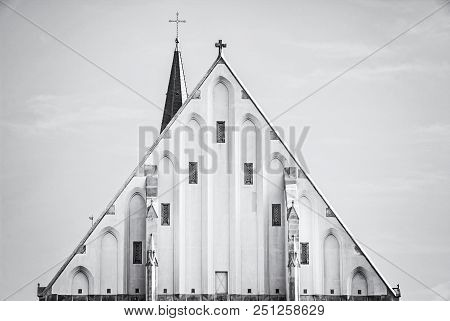 Detail Of St. Nicholas' Deanery Church, Znojmo, Colorless