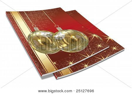 Livre d'images de Noël boules