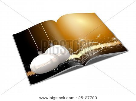 Livre d'images de Noël boules