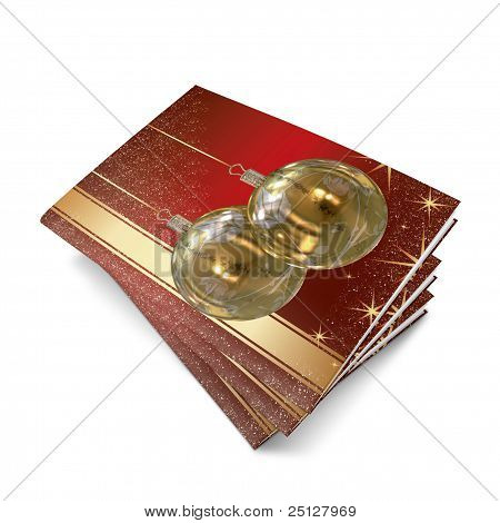 Livre d'images de Noël boules