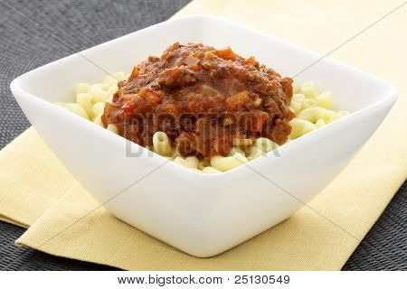 Macaroni  Bolognese
