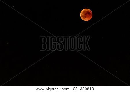 No Direct Sunlight Leads To A Bright Red Bloodmoon