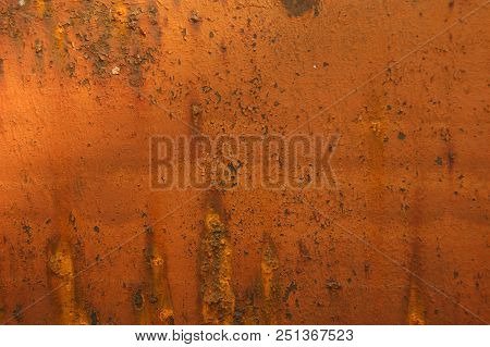 Sheet Rusty Ferric Decorative Background.rust On Ferric