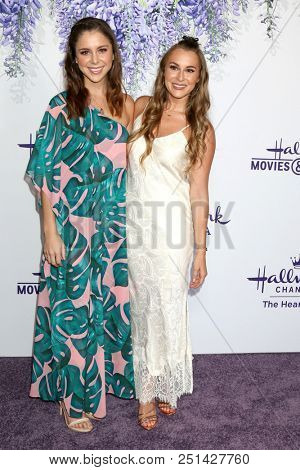 LOS ANGELES - JUL 26:  Makenzie Vega, Alexa PenaVega at the Hallmark TCA Summer 2018 Party on the Private Estate on July 26, 2018 in Beverly Hills, CA