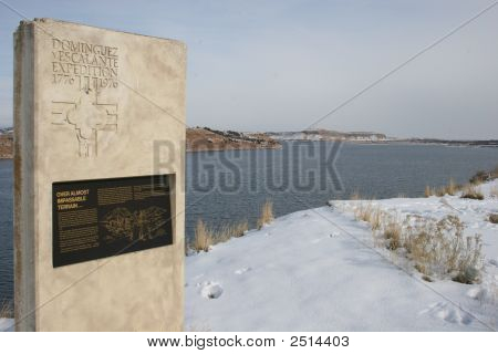 Dominguex Y Escalante Expdedition 1776 anıt Utah