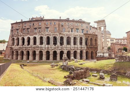 Rome Theatre Marcellus, Theatrum Marcelli, Teatro Di Marcello