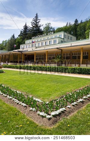 Spolecensky Dum - Social House, Spa Town Luhacovice, Czech Republic