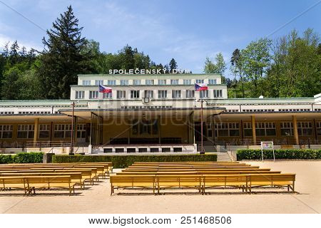 Spolecensky Dum - Social House, Spa Town Luhacovice, Czech Republic