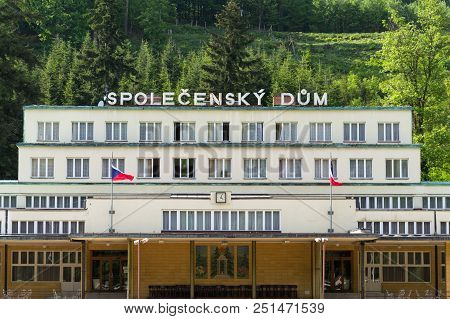 Spolecensky Dum - Social House, Spa Town Luhacovice, Czech Republic