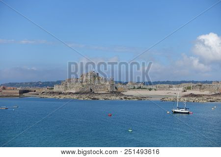 Elizabeth Castle In Jersey The Channel Islands