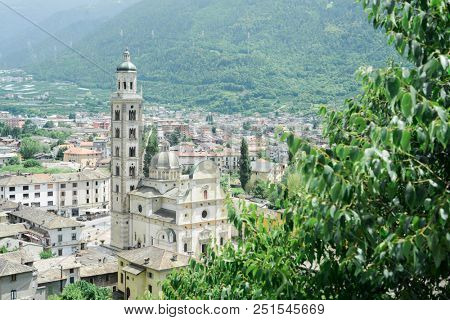 Sanctuary of the Madonna of Tirano, in Tirano, Italy