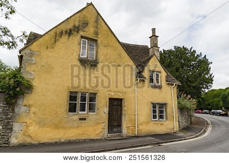 Street In The Market Town Of Corsham England, Uk, Which Was Also Used For The Filming Location Of Th