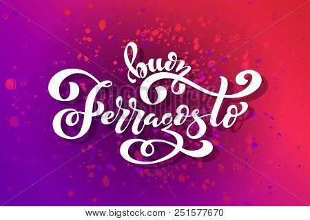 Buon Ferragosto - Happy Ferragosto Italian Summer Festival. Typographic Vector Design For Greeting C