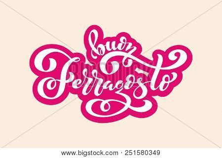 Buon Ferragosto - Happy Ferragosto Italian Summer Festival. Typographic Vector Design For Greeting C