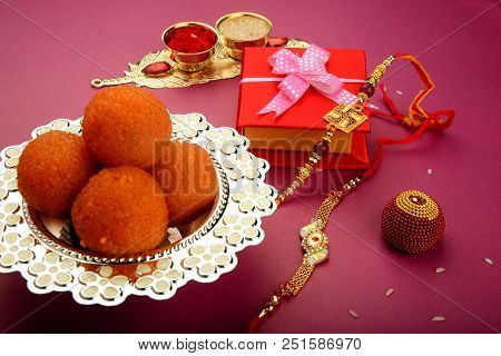 Raksha Bandhan Or Rakhi, An Indian Festival For Brothers And Sisters