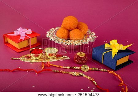 Raksha Bandhan Or Rakhi, An Indian Festival For Brothers And Sisters