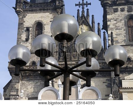 Strett lys i Prag