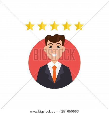Customer Review. Positive And Negative Feedback Concept. Vector Illustration