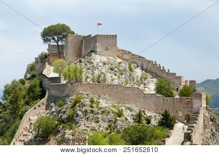 Old Castle Ruins of Xativa - Spain