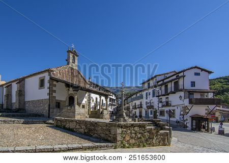 Bejar, Salamanca, Spain, October, 2016: Entance Of Bullring In Village Of Bejar Built  In 1711, One 