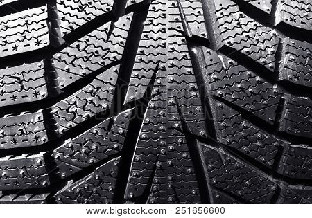 Tyre Tread Texture Background For Your Design