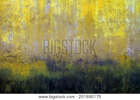 very old faded yellow wall texture ( lots of detail )