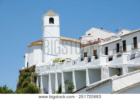 Zahara De La Sierra Village In Spain