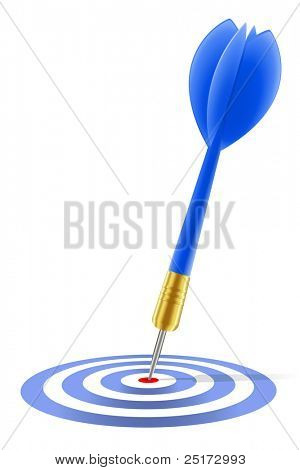 Blue dart frapper la cible