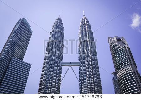 25 Feb 2016, Kuala Lumpur, Malaysia : Cityscape Of Kuala Lumpur - Klcc, Kuala Lumpur City Centre. Ku
