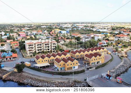 Kralendijk, Bonaire - 12/16/17 -  Downtown Views Of The Town Of Kralendijk, Bonaire