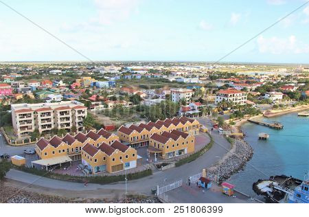 Kralendijk, Bonaire - 12/16/17 -  Downtown Views Of The Town Of Kralendijk, Bonaire