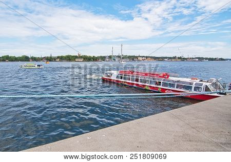 Sightseeing Boat At Stadsgardskajen