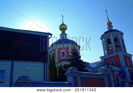 The Orthodox Church Against The Blue Sky, Moscow