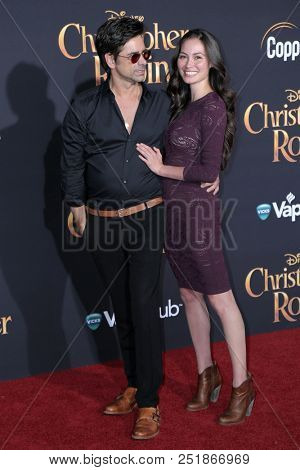 LOS ANGELES - JUL 30:  John Stamos, Caitlin McHugh at the 