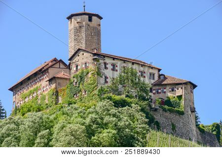 The castle of Valer on Non valley in the Dolomites, Italy