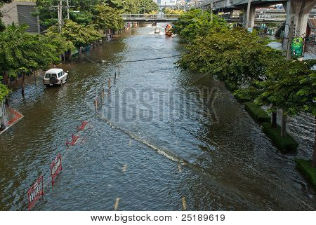 Bangkok pires inondations en 2011