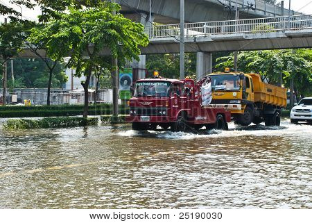 Bangkok pires inondations en 2011