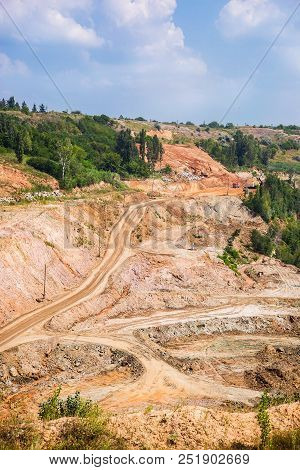 Limestone Quarry, Adjacent To The Village.