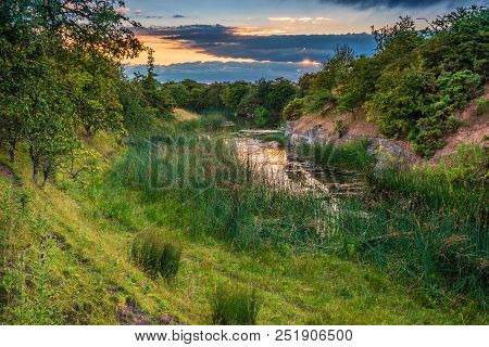 Nature Reserve At Disused Littlemill Quarry, Which Was A Limestone Quarry In Northumberland Near How
