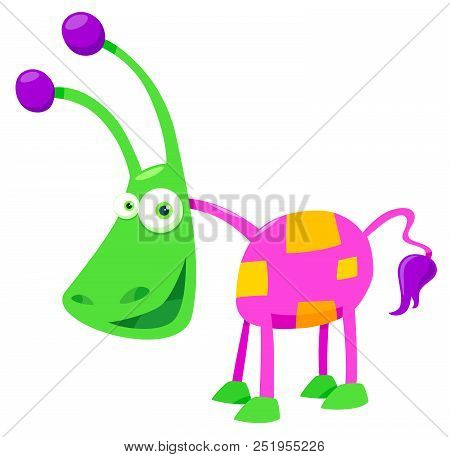 Colorful Monster Fantasy Character Cartoon