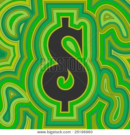 Groovy Money - Green Dollar